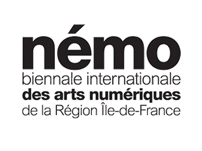 Logo de némo, biennale internationale des arts numériques de la Région île-de-France