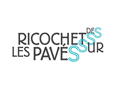 Logo des Ricochets sur les pavés