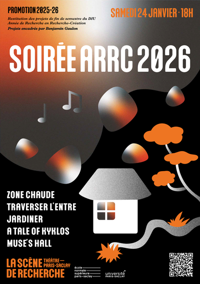 Affiche de la soirée ARRC 2026